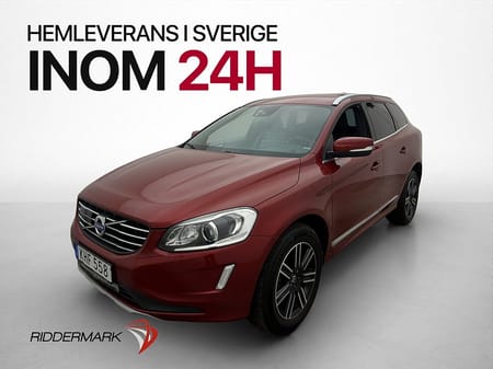 Volvo XC60 D4 AWD Classic Summum D-Värm Skinn Drag Navi VOC