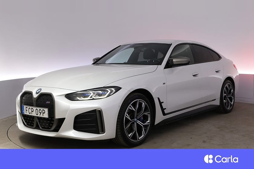 Bild 1 av BMW i4 M50 xDrive Gran Coupé M-sport Laser HUD 360 HK Drag