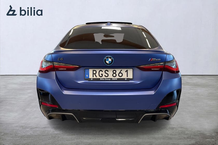 Bild 5 av BMW i4 M50 xDrive Gran Coupé M Sport H/K Panorama 360 Laser Elstol Drag