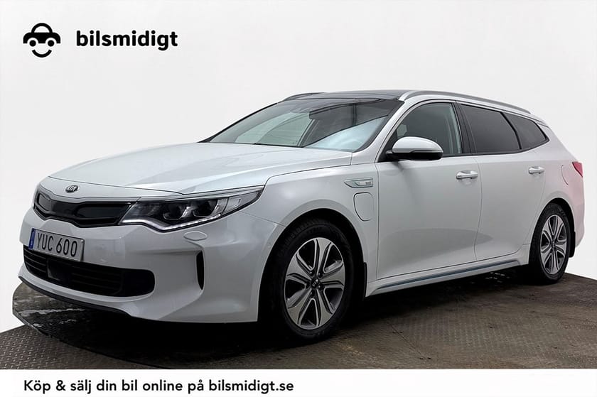 Bild 1 av Kia Optima Sport Wagon Plug-in Hybrid SW PHEV Advance Plus 2 Drag Pano Navi Läder H/K MOMS