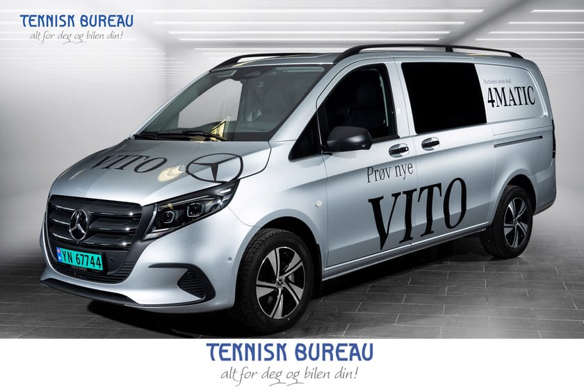 Bilde 1 av Mercedes-Benz Vito 119 CDI 4x4 3.0t 4MATIC | WEBASTO | KROK | MULTIBEAM | 3 SETER