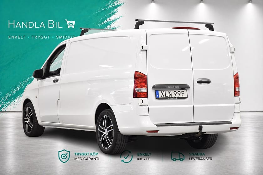 Bild 5 av Mercedes-Benz Vito 116 CDI 2.8t Tempmatic D-värm B-kam Moms Dragkrok