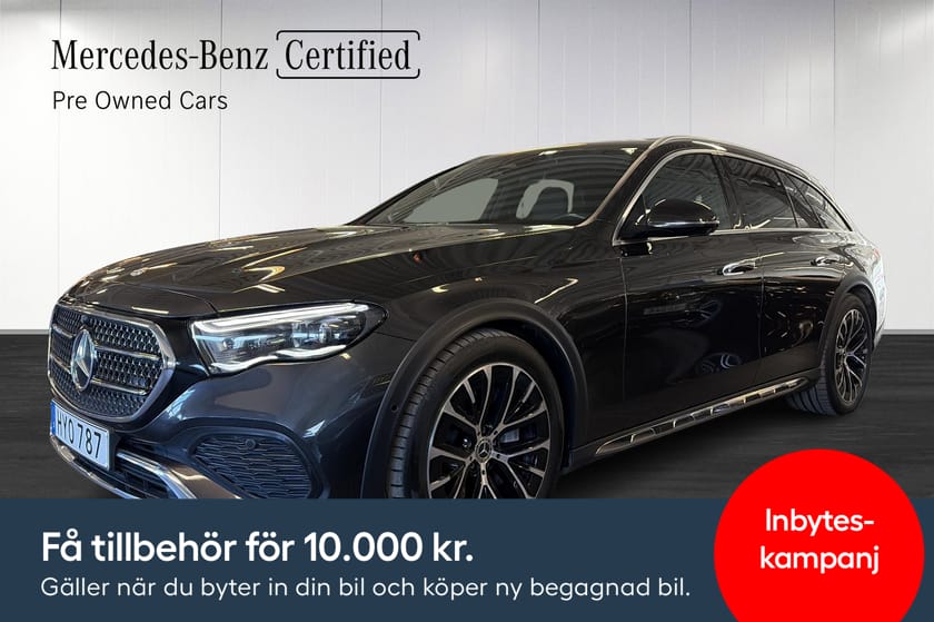 Bild 1 av Mercedes-Benz E 300 d e 4MATIC All-Terrain Moms/Panorama/Digital light/Dragkrok