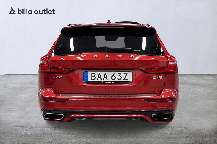 Bild 5 av Volvo V60 D4 190hk R-Design BLIS Teknikpaket Skinn Pano Backamera