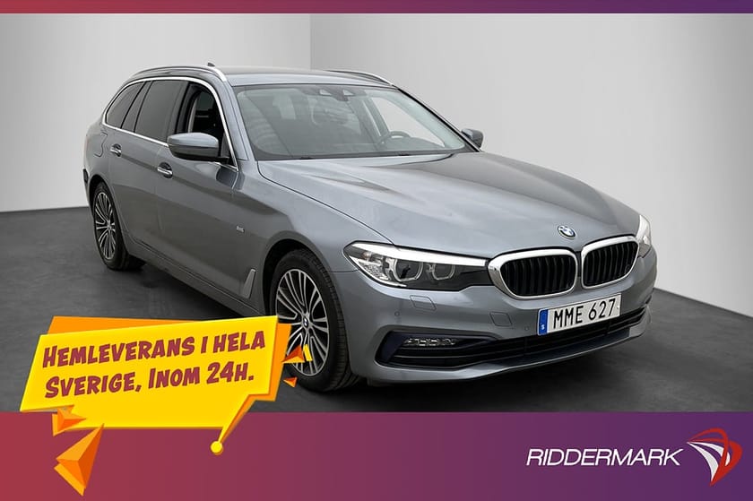Bild 1 av BMW 520d xDrive Touring 520 D Sport Display key Värmare Kamera Navi PDC