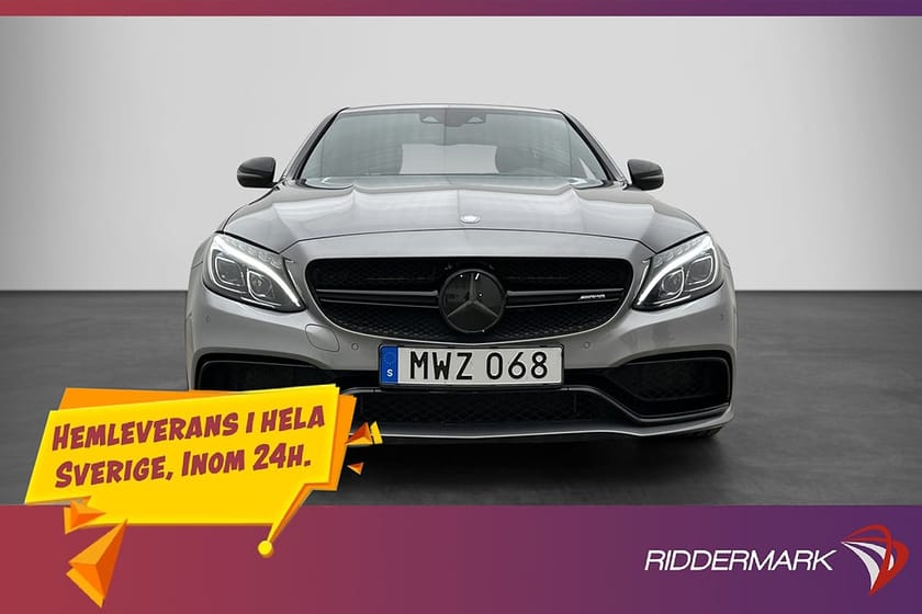 Bild 2 av Mercedes-Benz AMG C 63 Burmester Head-up Kamera Sportavgas