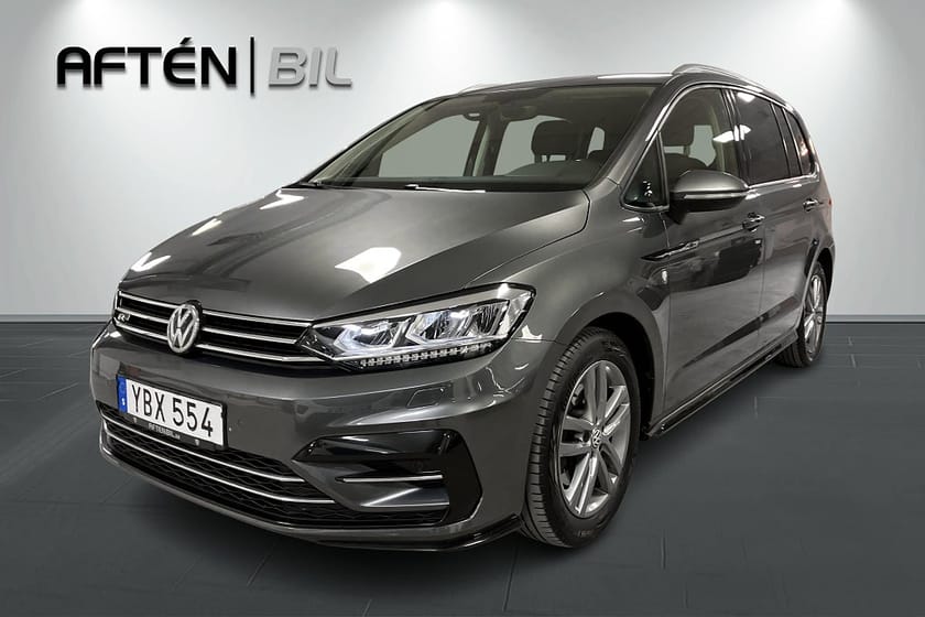 Bild 1 av Volkswagen Touran 7-seater 1.4 TSI DSG Plus R-Line 7-Sits Drag B-Kamera AppConnect