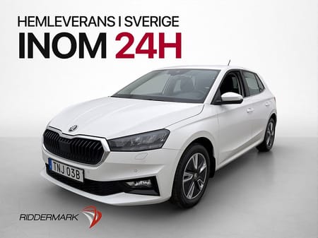 Škoda Fabia Skoda TSI 110HK Style Kamera CarPlay Rattvärme MOMS
