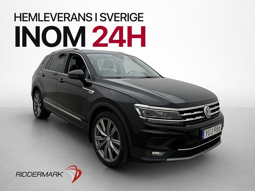 Bild 1 av Volkswagen Tiguan Allspace 7-sätes 4M GT 7-Sits Pano Värm Skinn Drag