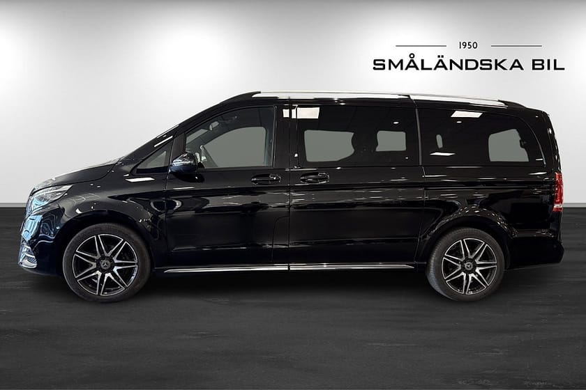 Bild 4 av Mercedes-Benz V 300d 4MATIC 3.2t Lång AMG, Pano/L-fjädring ,BURMESTER, Drag