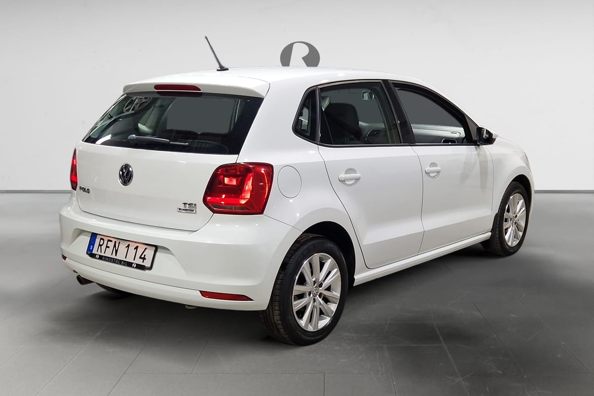 Volkswagen Polo 5-dörrar 1.2 TSI BMT Manuell, 90hk, 2016