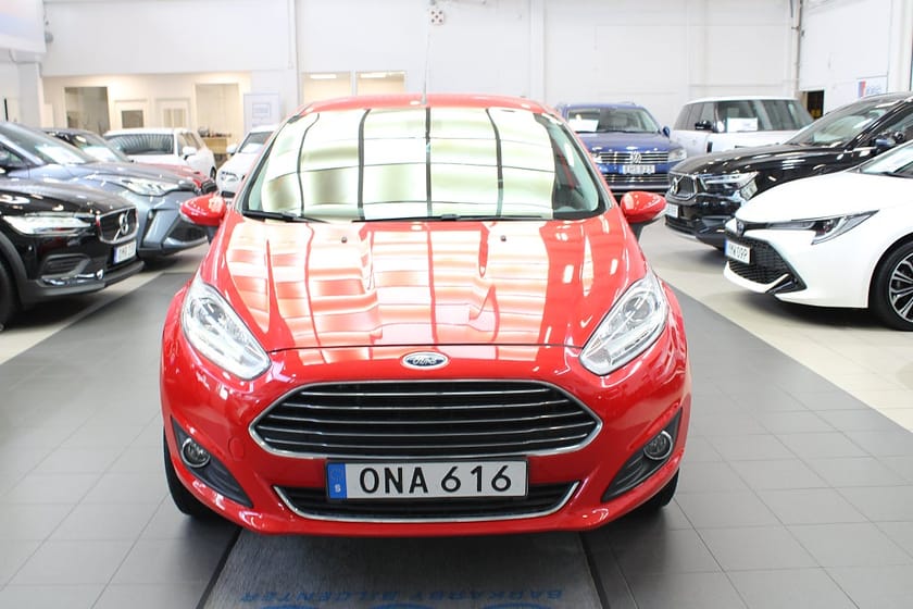 Bild 2 av Ford Fiesta 5-dörrar 1.0 Titanium / Sv-Såld / 5296 mil