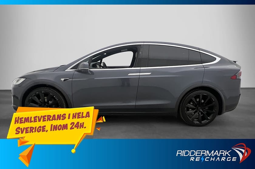 Bild 5 av Tesla Model X Long Range Raven MOMS AP Drag 1 Bruk Sv Såld