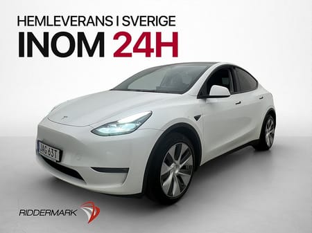 Tesla Model Y Long Range AWD 514hk Pano Drag Autopilot MOMS