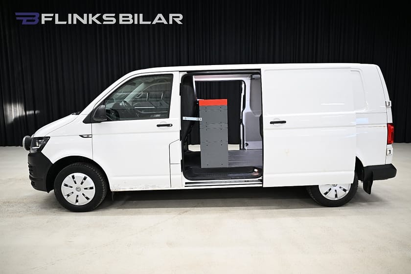 Bild 2 av Volkswagen Transporter TDI 150HK L2|Dubbeldörr|Inredd|Drag|Värmare