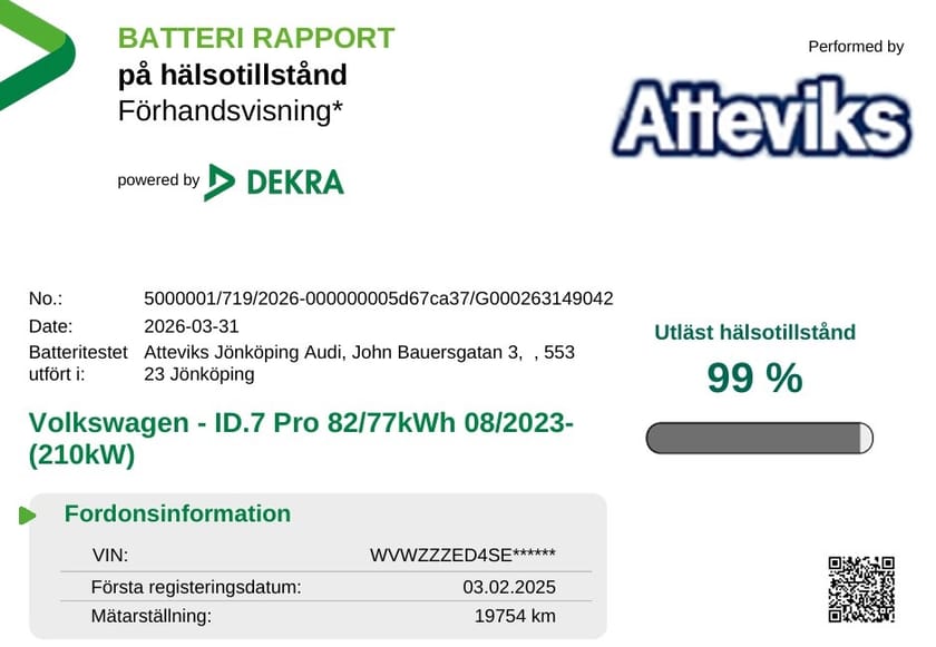 Bild 2 av Volkswagen ID.7 Pro Tourer Edition 286hk *Matrix/Elbaklucka/Drag*
