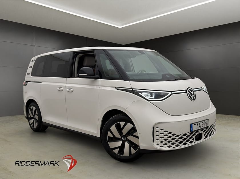 Bild 1 av Volkswagen ID. Buzz Style Pro Plus 82kWh Värm El-Dörr Moms