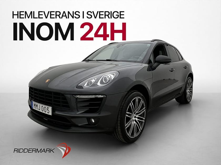 Bild 1 av Porsche Macan PDK AWD Sport Design BOSE Panorama PASM Läder