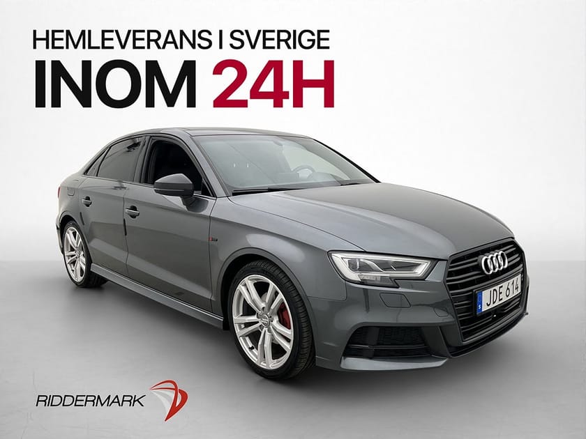 Bild 3 av Audi A3 Sedan 2.0 TDI 150hk S-Line Panorama B&O Farthållare