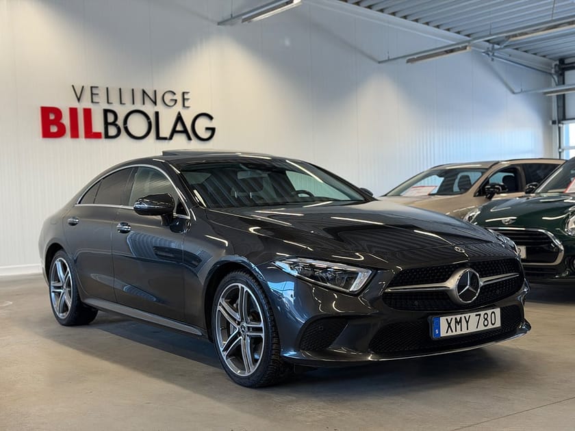 Bild 4 av Mercedes-Benz CLS 350 d 4MATIC Taklucka Burmester 360 kamera Skinn