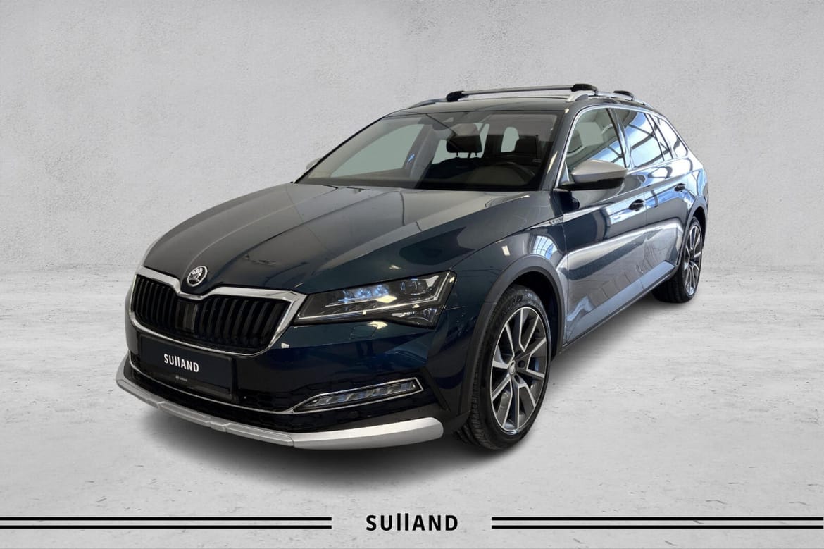 Škoda Superb Scout 2.0 TDI 4x4 DSG sekvensiell, 7-trinn, 190hk, 2020