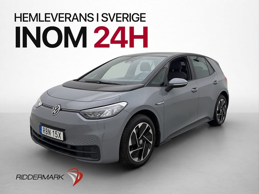 Bild 1 av Volkswagen ID.3 Pro Performance 204hk Värmare Navi CarPlay