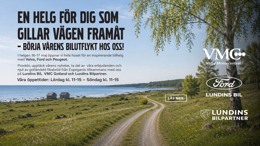 Välkommen in till oss 16-17 maj! bakgrundsbild