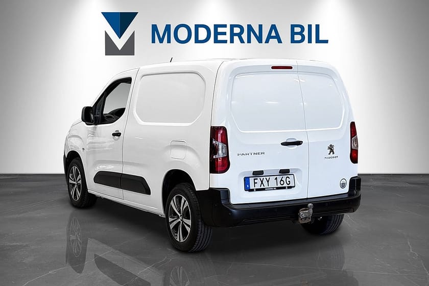 Bild 4 av Peugeot Partner Utökad Last 1.5 BlueHDi Pro Aut Eu6 Ny Kamrem Värmare Drag Carplay