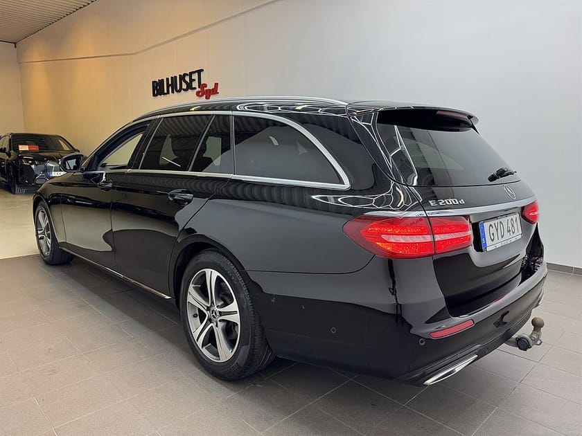 Bild 4 av Mercedes-Benz E 200 T d 150hk Avantgarde Värmare/Navi/Bkamera/Krok/Ambient
