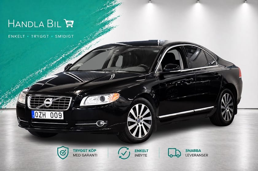 Bild 1 av Volvo S80 D5 Summum Taklucka Drag D-Värm 1-ägare 215hk
