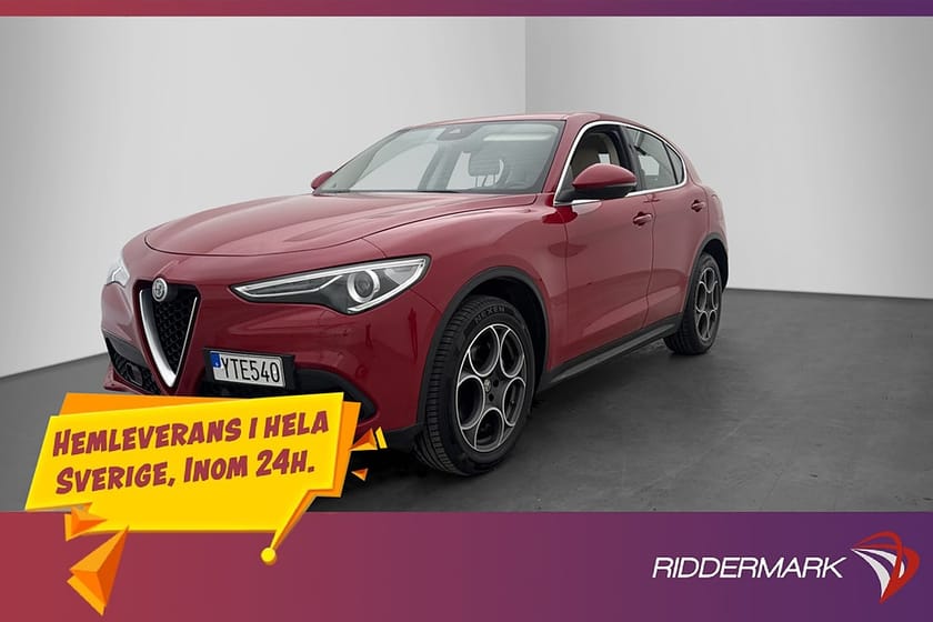 Bild 3 av Alfa Romeo Stelvio Turbo Q4 280hk AWD Navi Kamera Skinn Drag