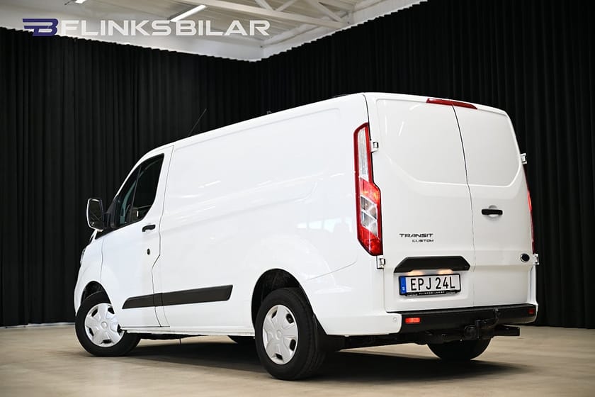 Bild 4 av Ford Transit Custom 280 130HK Automat|Inredd|LED|Drag|Värmare|NyKamrem