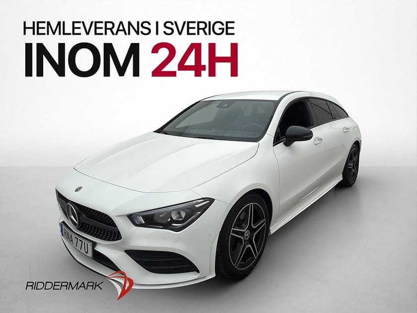 Bild 1 av Mercedes-Benz CLA 200 d Shooting Brake SB AMG Wide D-Värm Kamera Drag Navi