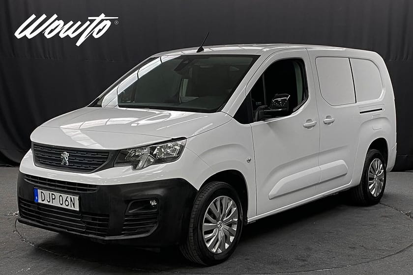 Bild 1 av Peugeot Partner Utökad Last 1.5 Aut 130HK 3-Sits L2 /Moms