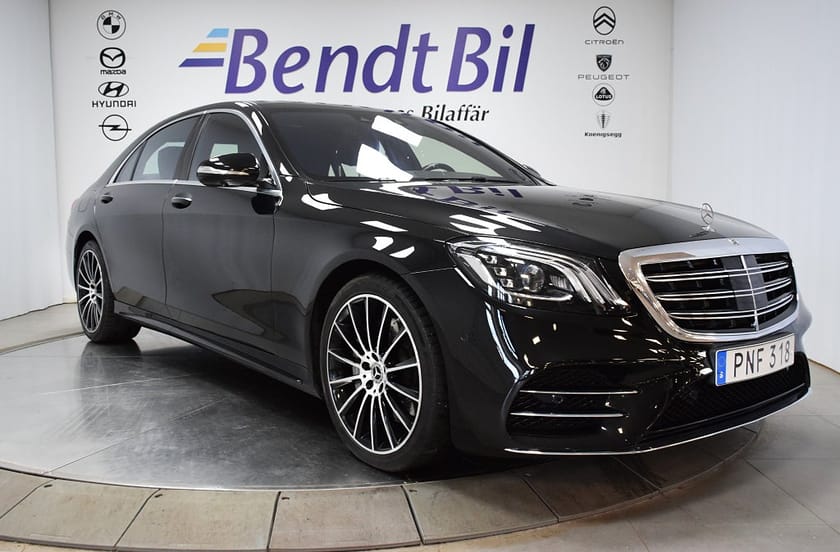 Bild 1 av Mercedes-Benz S 400 d 4MATIC L Lång AMG Exclusive/Panorama/Värmare