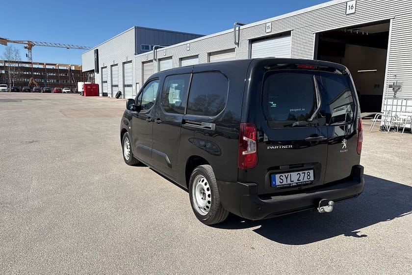 Bild 4 av Peugeot Partner Utökad Last 5 Sits 1.5 BlueHDi