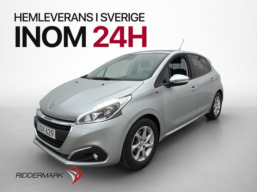 Bild 3 av Peugeot 208 1.2 82hk Panorama P-Sensorer Farthållare