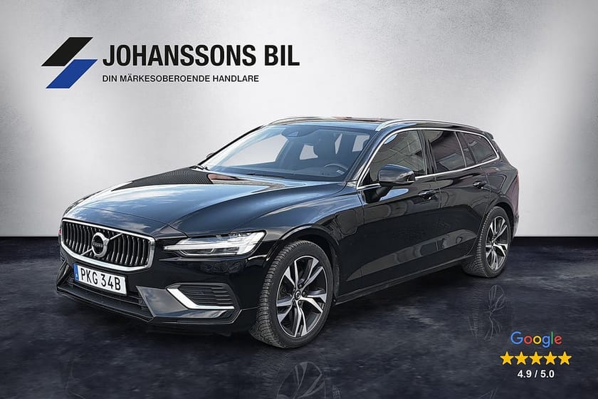 Bild 1 av Volvo V60 Recharge T6 AWD Inscription Helskinn Kamera Drag Pano