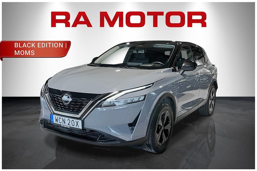 Bild 1 av Nissan Qashqai e-POWER Hybrid 190hk Black Edition | Navi | Kamera |