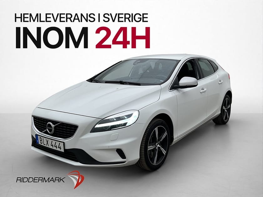 Bild 3 av Volvo V40 D3 150hk R Design Sensor Skinn/Alcantara 0,4L/mil