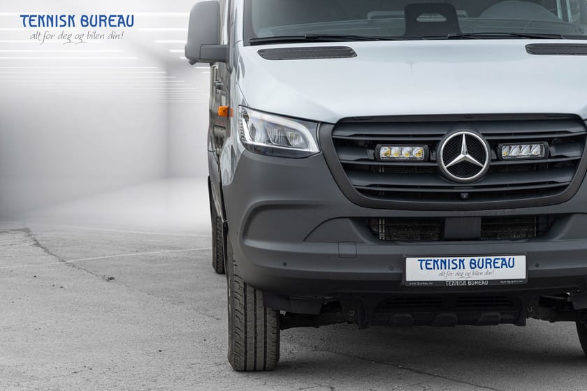 Bilde 3 av Mercedes-Benz Sprinter 319 CDI 4x4 Panel Van 319/43 KA Aut. Navi, ACC, LED, R.Kamera, H.Feste++