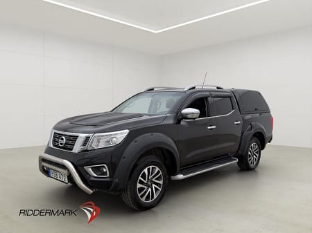 Nissan Navara Dubbelhytt Tekna 2.3 4WD Drag Diff Skinn Lastsläde Moms