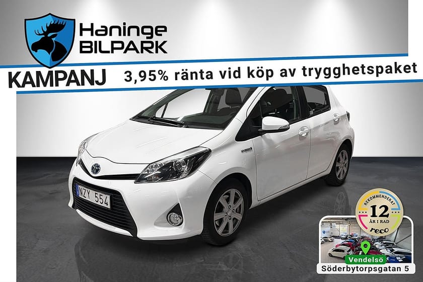 Bild 1 av Toyota Yaris Hybrid e-CVT / B-kamera / SUPERDEAL 3.95%