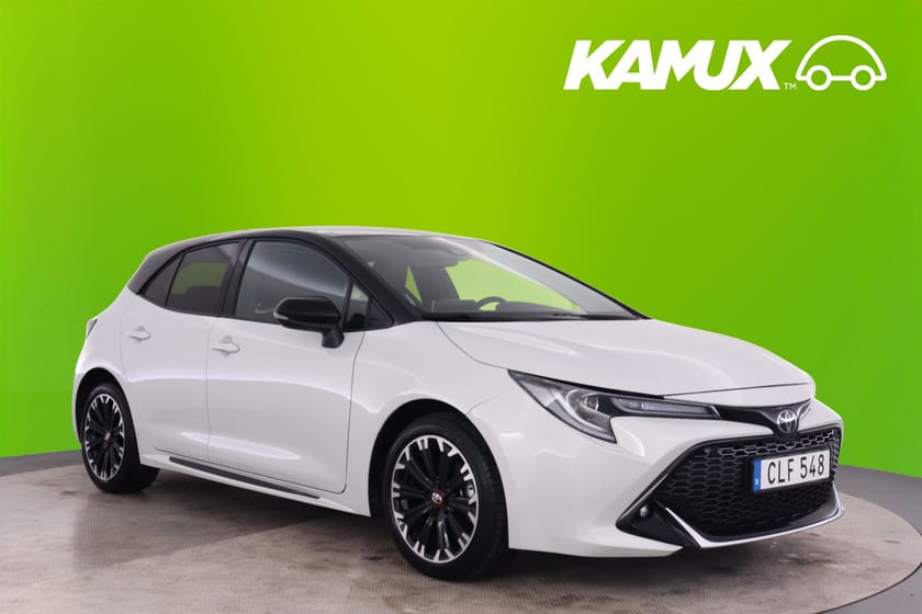 Bild 1 av Toyota Corolla Hybrid e-CVT GR-Sport Bi-Tone B-kam Navi Adap fart