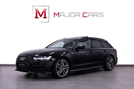 Audi A6 Avant 3.0 TDI Q Pano 20" Svart Optik Värmare Drag