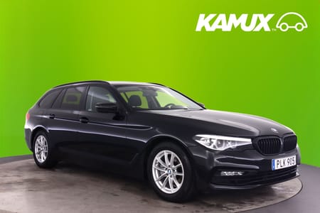 BMW 520d Touring Black Edt B-Kam Navi P-Sensorer Rattvärme