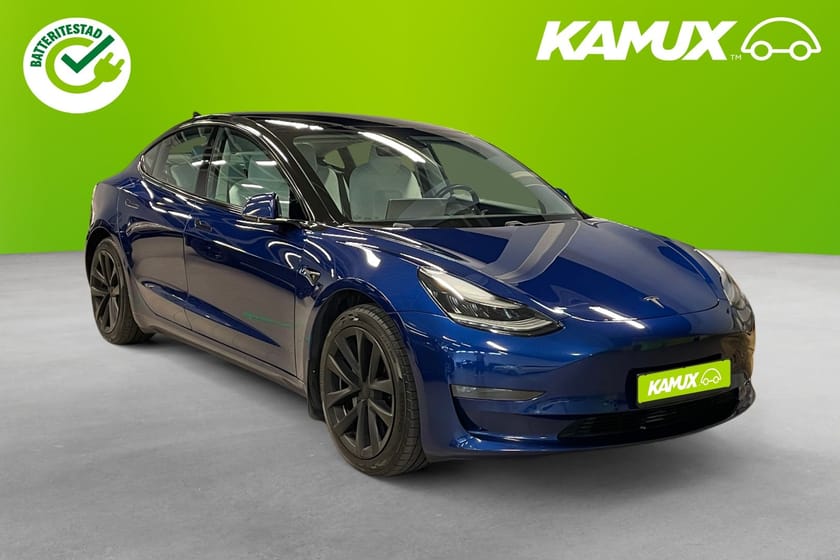 Bild 1 av Tesla Model 3 Long Range AWD 440hk 2020 Kamera Pano