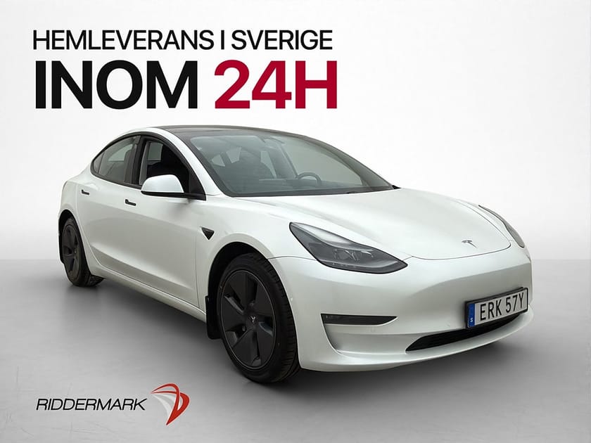 Bild 1 av Tesla Model 3 Long Range AWD Autopilot Svenskåld