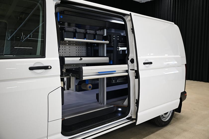 Bild 3 av Volkswagen Transporter DSG 150HK L2|Automat|Servicebil|Inredd|Dubbeldörr|SeUtr