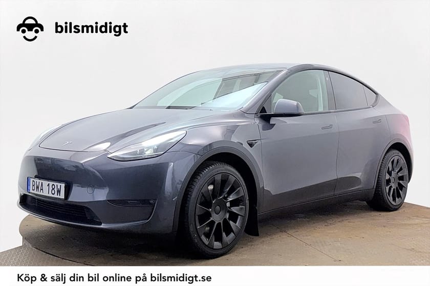 Bild 1 av Tesla Model Y Long Range AWD Pano Läder V-Pump Premiumljud AP 514hk